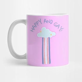 Happy and Gay :) Mug